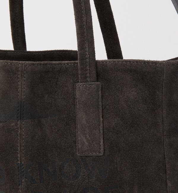  「ステンシルデザインスエード2WAYトートバッグ」|トートバッグ|