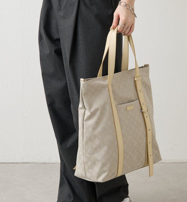  「アシンメトリーハンドルトートバッグ」|トートバッグ|