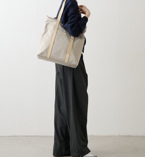  「アシンメトリーハンドルトートバッグ」|トートバッグ|