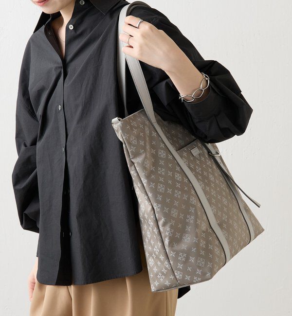  「アシンメトリーハンドルトートバッグ」|トートバッグ|