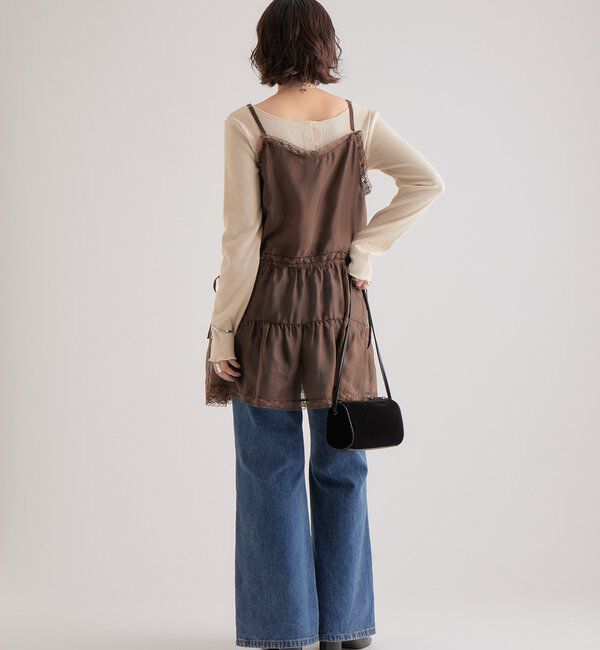  「シアーレースキャミチュニック」|シャツ・ブラウス|