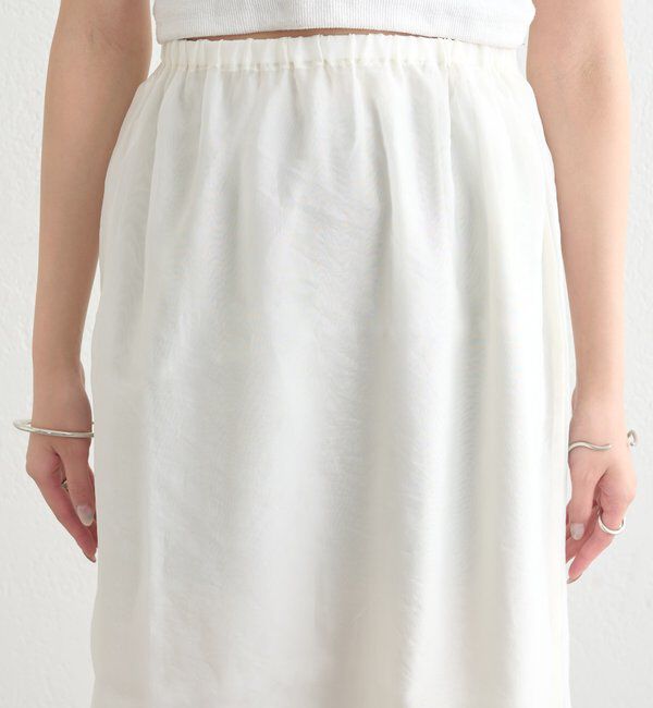  「シアーミドルスカート」|スカート|