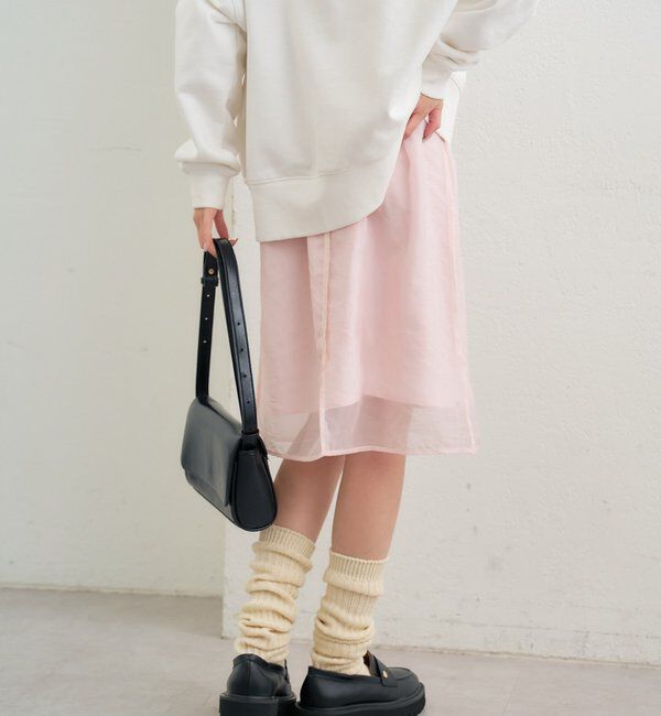  「シアーミドルスカート」|スカート|