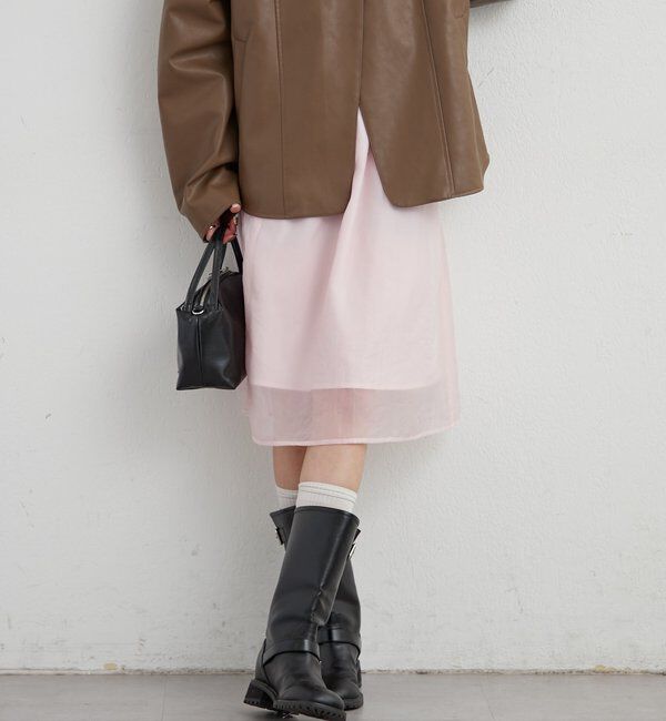  「シアーミドルスカート」|スカート|