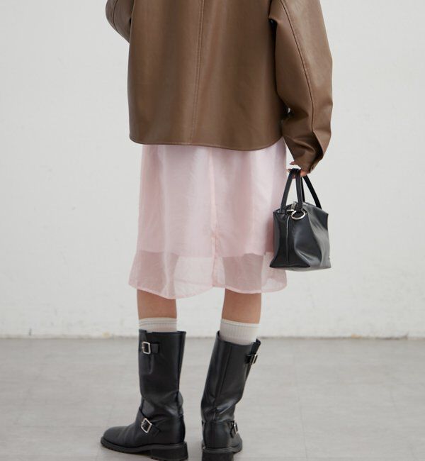  「シアーミドルスカート」|スカート|