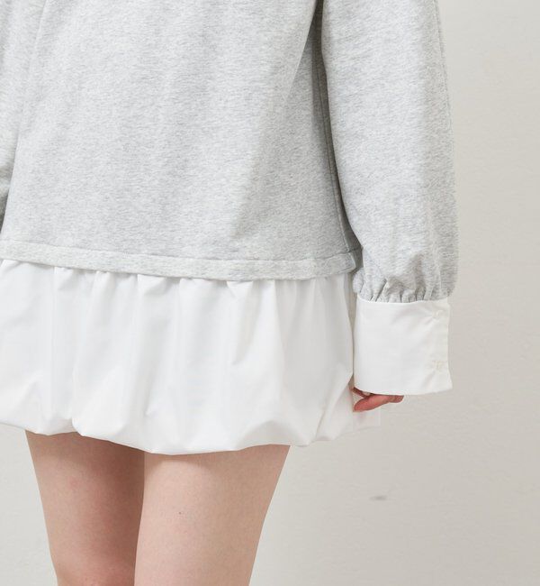  「バルーン切り替えミニワンピース」|ワンピース|