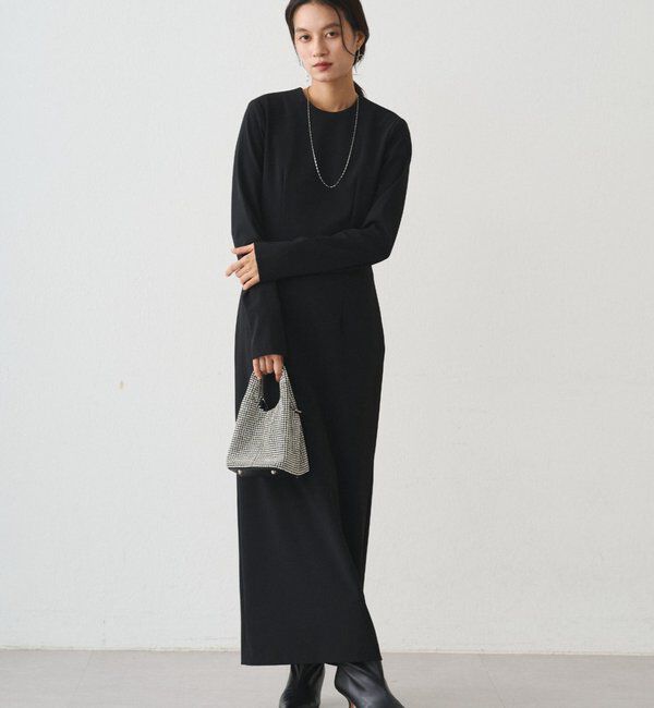  「【Atelier N5/アトリエヌメロサンク】バックオープンワンピース」|ワンピース|