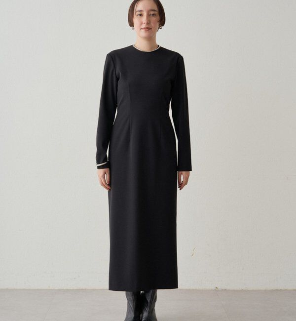  「【Atelier N5/アトリエヌメロサンク】バックオープンワンピース」|ワンピース|