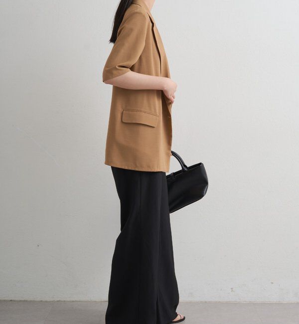  「ハーフスリーブジャケット」|テーラードジャケット|