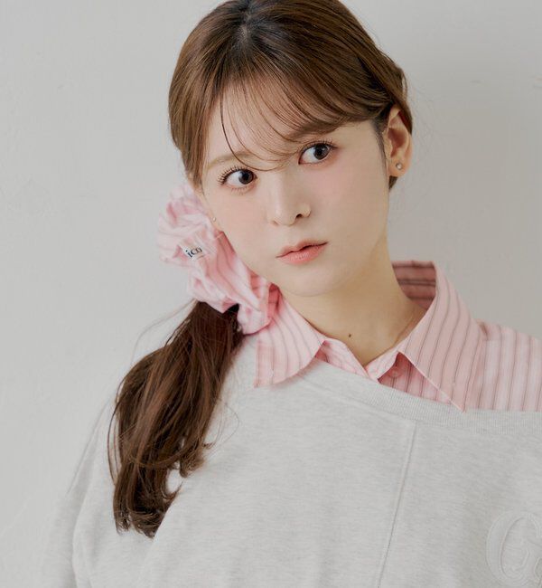  「ストライプBIGシュシュ」|その他|