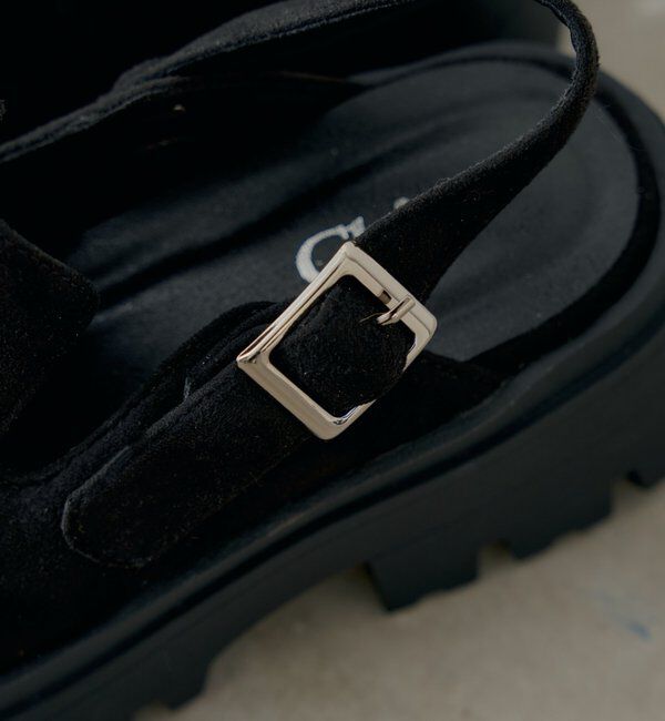  「厚底スエードサボ」|その他|