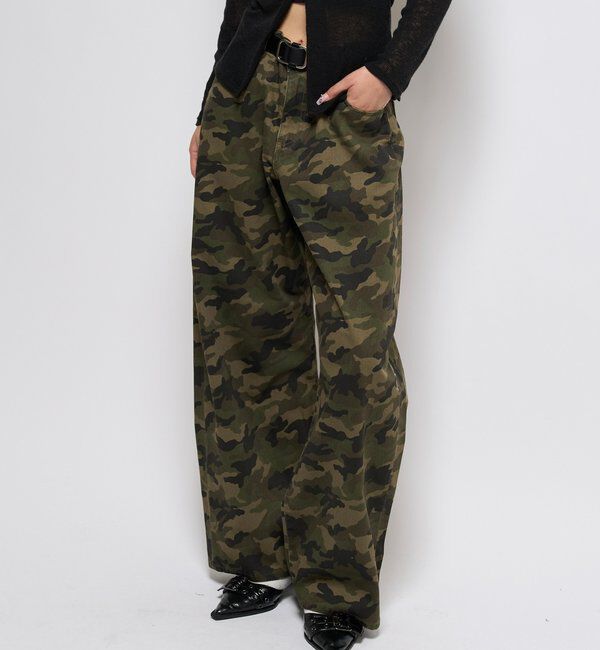  「アソート柄ローライズデニム」|デニム|