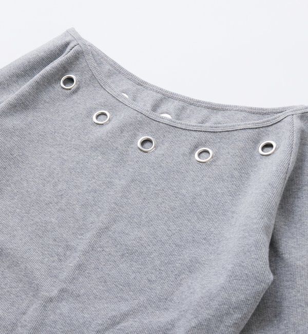  「アイレットリブワンピース」|ワンピース|