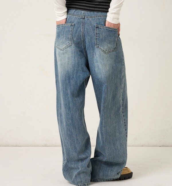  「アイレットスラポケブラストデニム」|デニム|