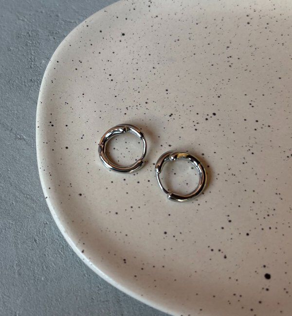  「〈GOLDY/ゴールディ〉コンビワンタッチフープピアス」|リング|