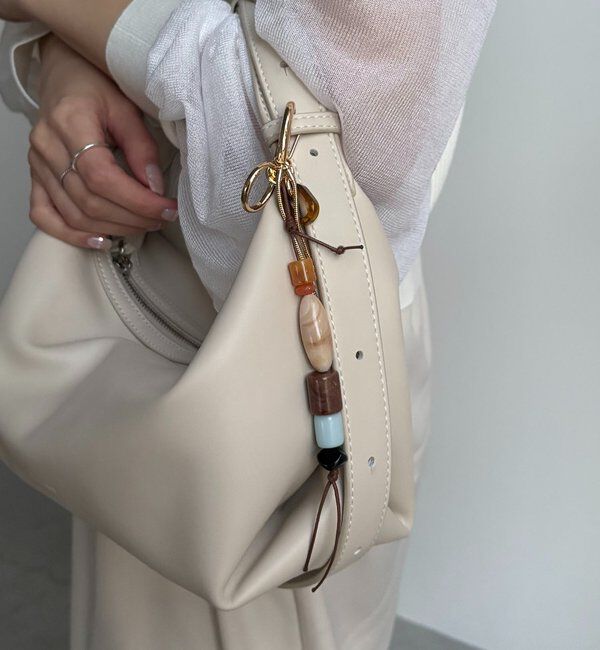  「〈GOLDY/ゴールディ〉マルチビーズチャーム」|リング|