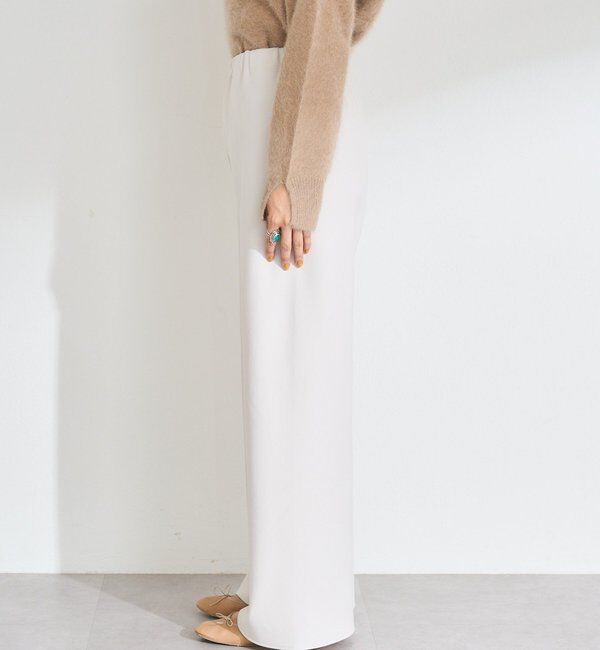  「ダブルクロスワイドパンツ」|チノ|