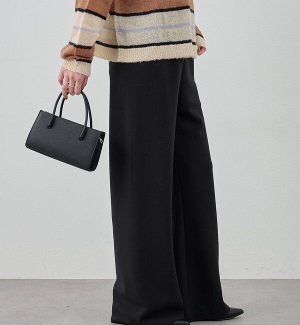  「ダブルクロスワイドパンツ」|チノ|