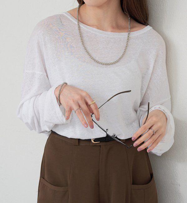  「《スタッフ人気アイテム》シアービッグロンTee」|Tシャツ・カットソー|