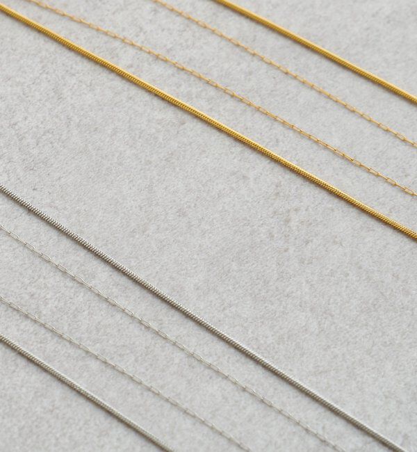  「ツインラインネックレス」|ネックレス|