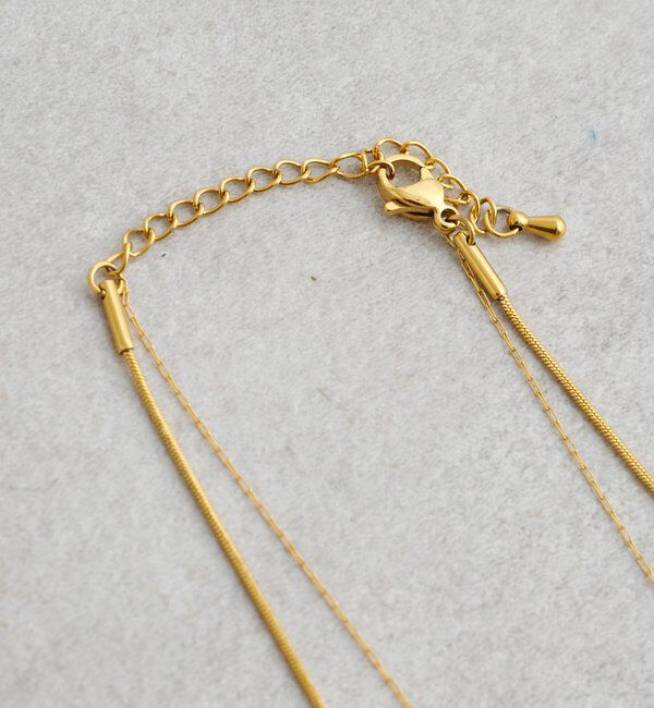  「ツインラインネックレス」|ネックレス|