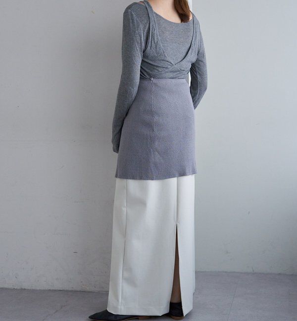  「ストレッチジャージータイトスカート」|スカート|