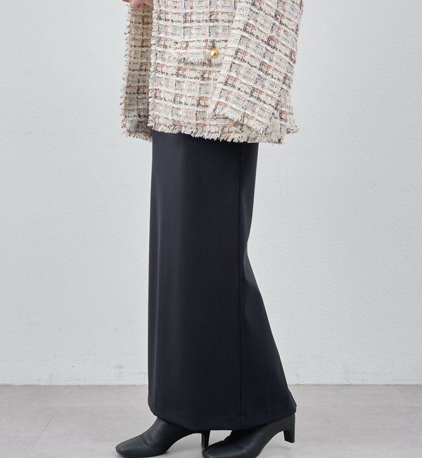  「ストレッチジャージータイトスカート」|スカート|