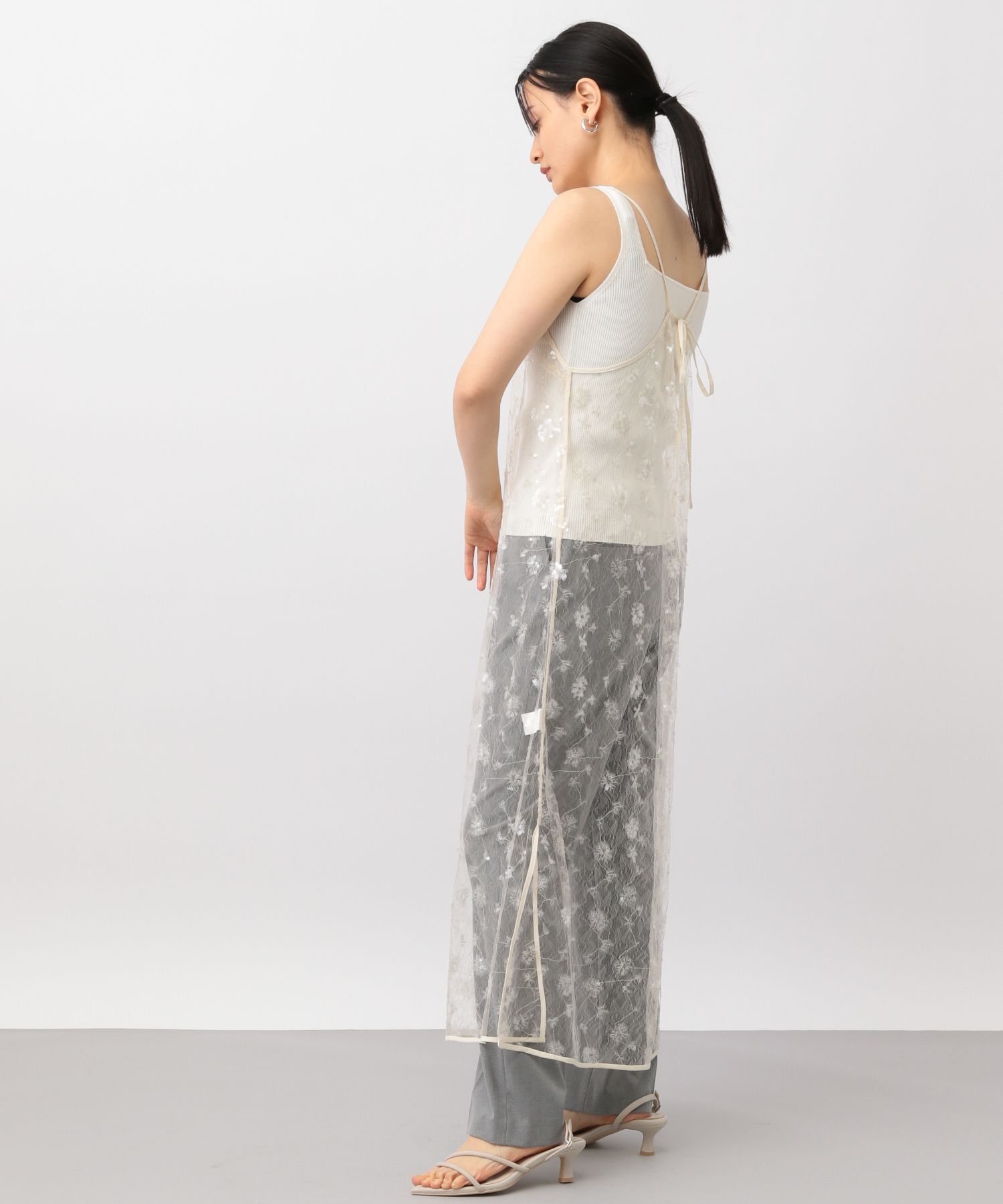 A part by 「スパンコールキャミワンピース」|ワンピース|