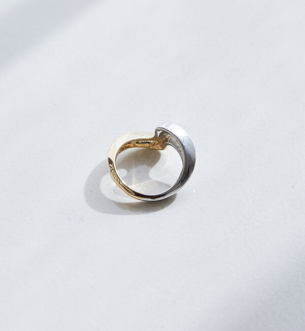 collex「【dignif】ウェーブバイカラーリング」|リング|