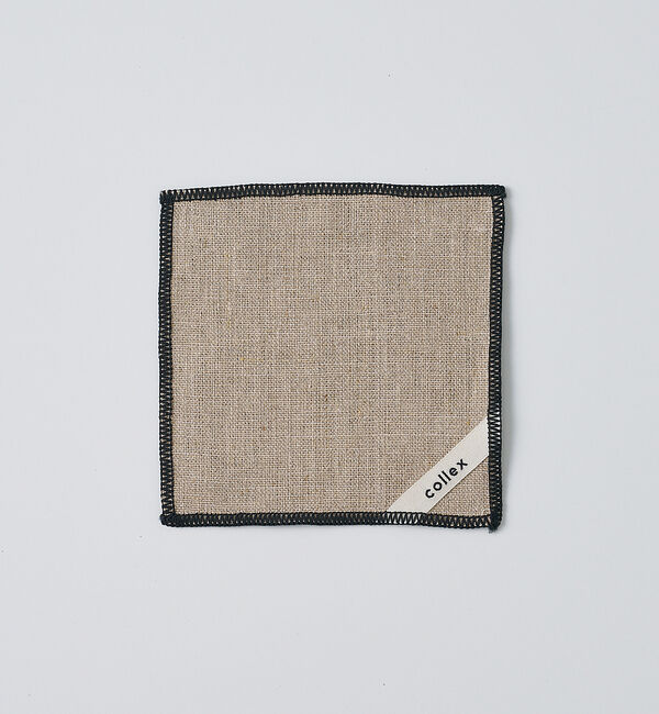 collex「麻 リネンコースター 正方形 10&times;10cm」|食器・キッチングッズ|