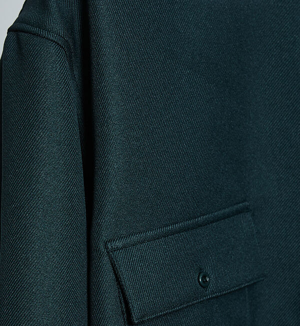 ABAHOUSE「バンドカラー シャツ ブルゾン」|シャツ・ブラウス|