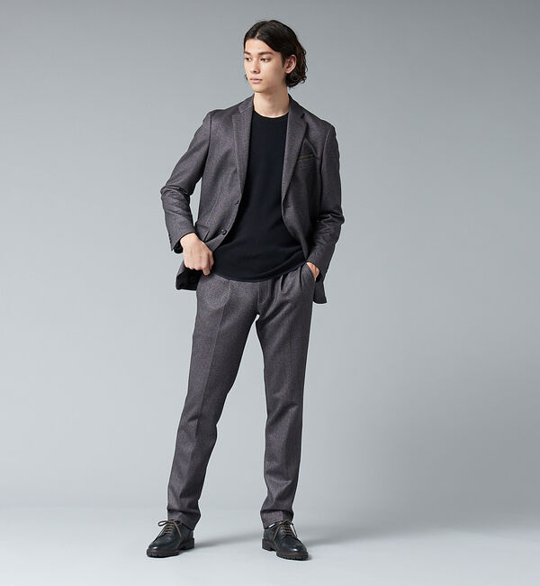 ABAHOUSE「【FLEX】3D ダウン入り ファブリック セットアップ ジャケット」|その他|