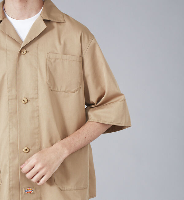 ABAHOUSE「【Dickies / ディッキーズ】MYSELF ABAHOUSE 別注 オーバ」|シャツ・ブラウス|