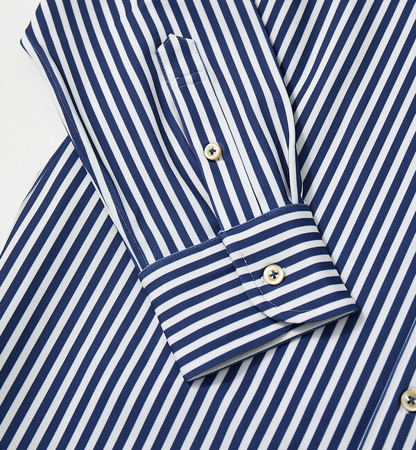 ABAHOUSE「【FLEX SHIRTS】マルチストレッチ ストライプ ジャージーシャツ」|シャツ・ブラウス|