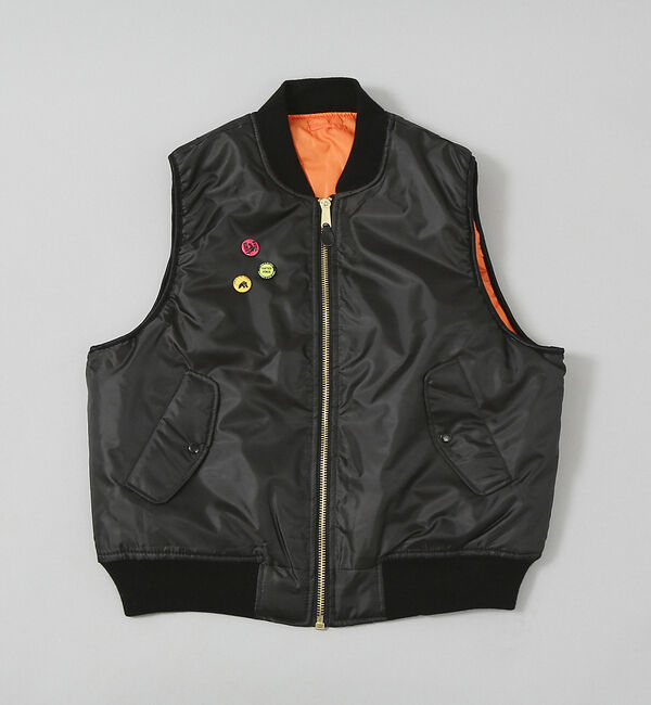 ABAHOUSE「THRIFTY LOOK  /  ROTHCO / ロスコ  MA-1ベスト」|ミリタリー・モッズコート|ブラック