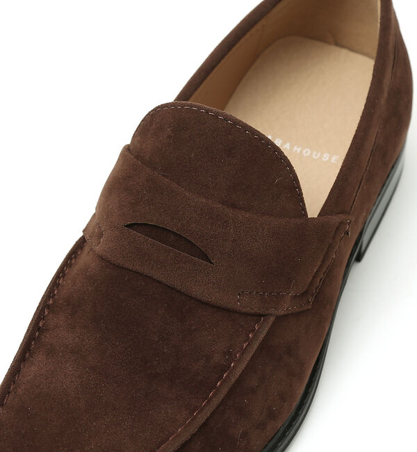 ABAHOUSE「【定番】ネオスエード コインローファー」|ローファー|