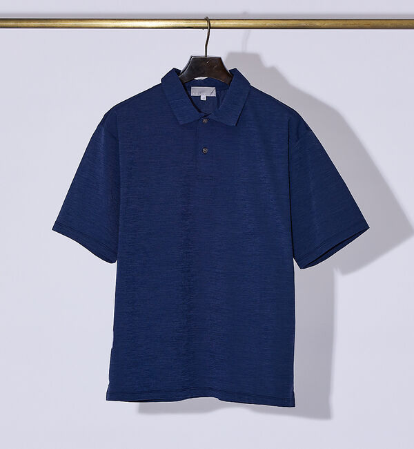 ABAHOUSE「エアファンクション ポロシャツ」|ポロシャツ|ブルー