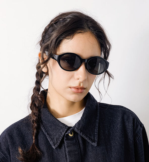 ABAHOUSE「【Jugaad14/ジュガードフォーティーン】BAY CLEAR＆BAY GRI」|メガネ|ブラック