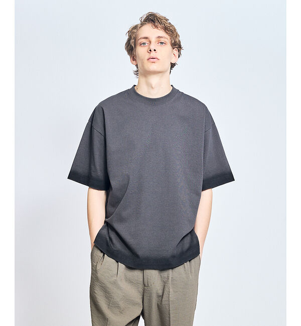 ABAHOUSE「ヴィンテージデザイン スプレープリント 半袖Tシャツ / オーバーサイズ」|Tシャツ・カットソー|