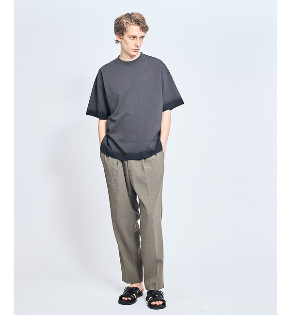 ABAHOUSE「ヴィンテージデザイン スプレープリント 半袖Tシャツ / オーバーサイズ」|Tシャツ・カットソー|