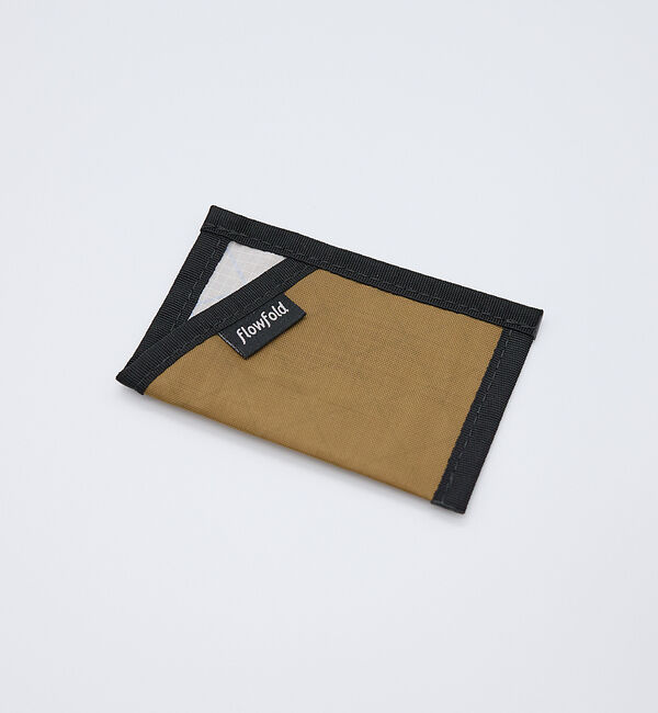 ABAHOUSE「【Flowfold/フローフォールド】Minimalist - Card Hol」|名刺入れ・カードケース|ダークベージュ