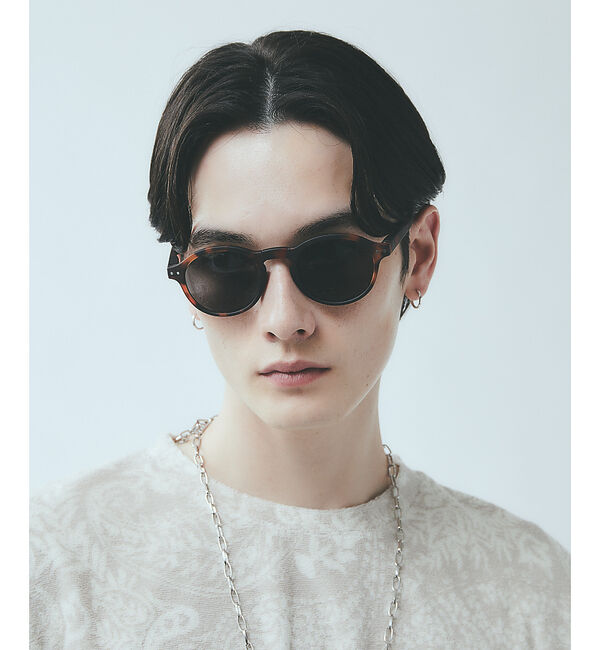 ABAHOUSE「【IZIPIZI / イジピジ】SUN #F/ / 折りたたみ式 サングラス /」|メガネ|ブラウン系その他1