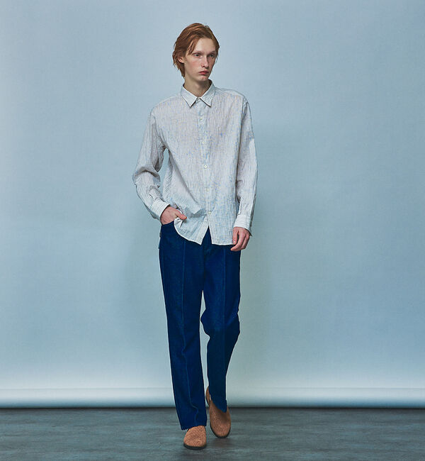 alfredoBANNISTER「【定番木型】メッシュ型押し / サイドゴア レザースリッポン」|その他|