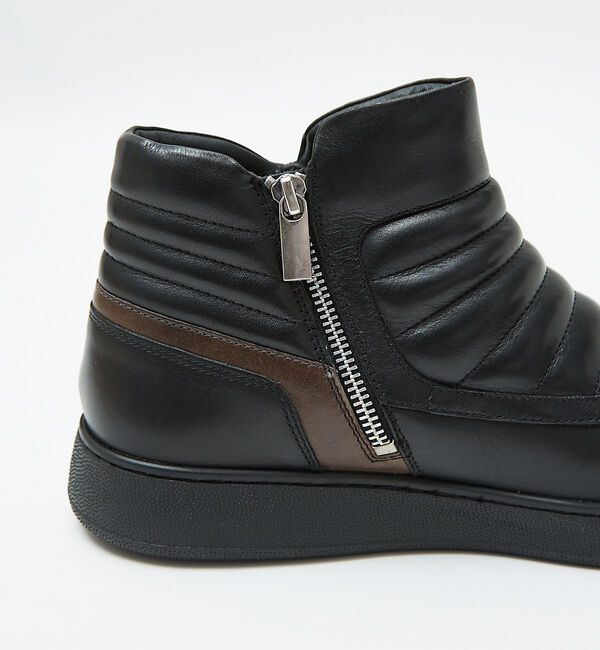 alfredoBANNISTER「サイドジップ ロールスニーカー」|スニーカー|