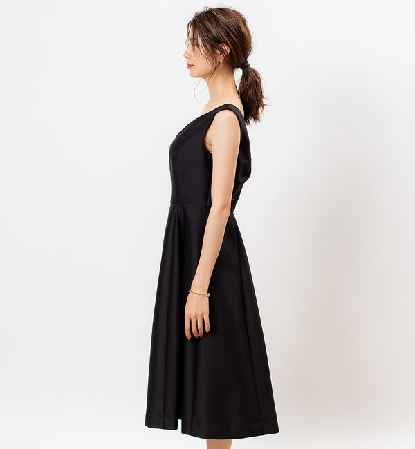 Rouge vif「【FLICKA】バックレースフィット＆フレアドレス」|ワンピース|