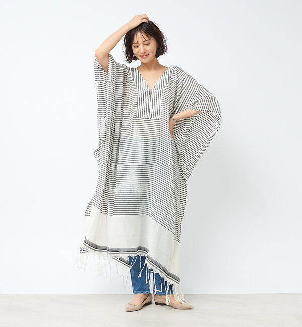 Rouge vif「【SU PARIS】 Ｖネックワンピース」|ワンピース|