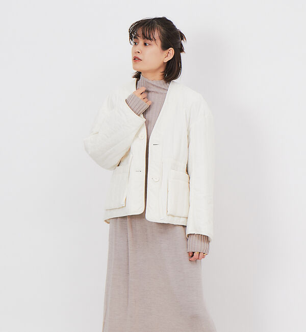 Rouge vif「【CURRENTAGE】ミリタリーブルゾン」|ミリタリー・モッズコート|