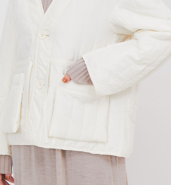 Rouge vif「【CURRENTAGE】ミリタリーブルゾン」|ミリタリー・モッズコート|