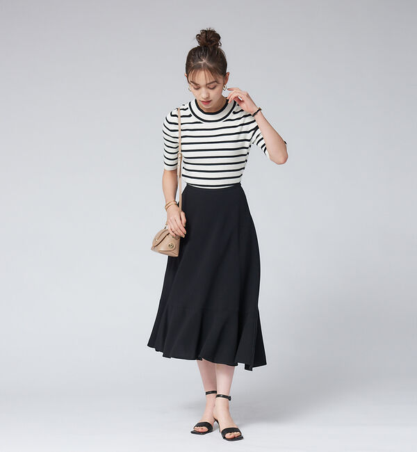 Rouge vif「【セットアップ対応】フレアヘムスカート」|スカート|