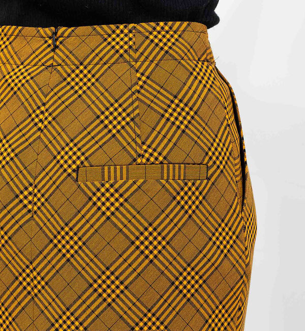 Rouge vif「チェックタイトスカート」|スカート|